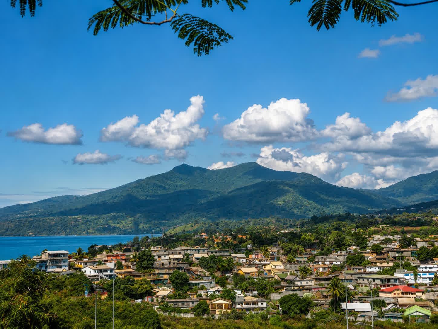 La mosquée historique de Tsingoni à Mayotte