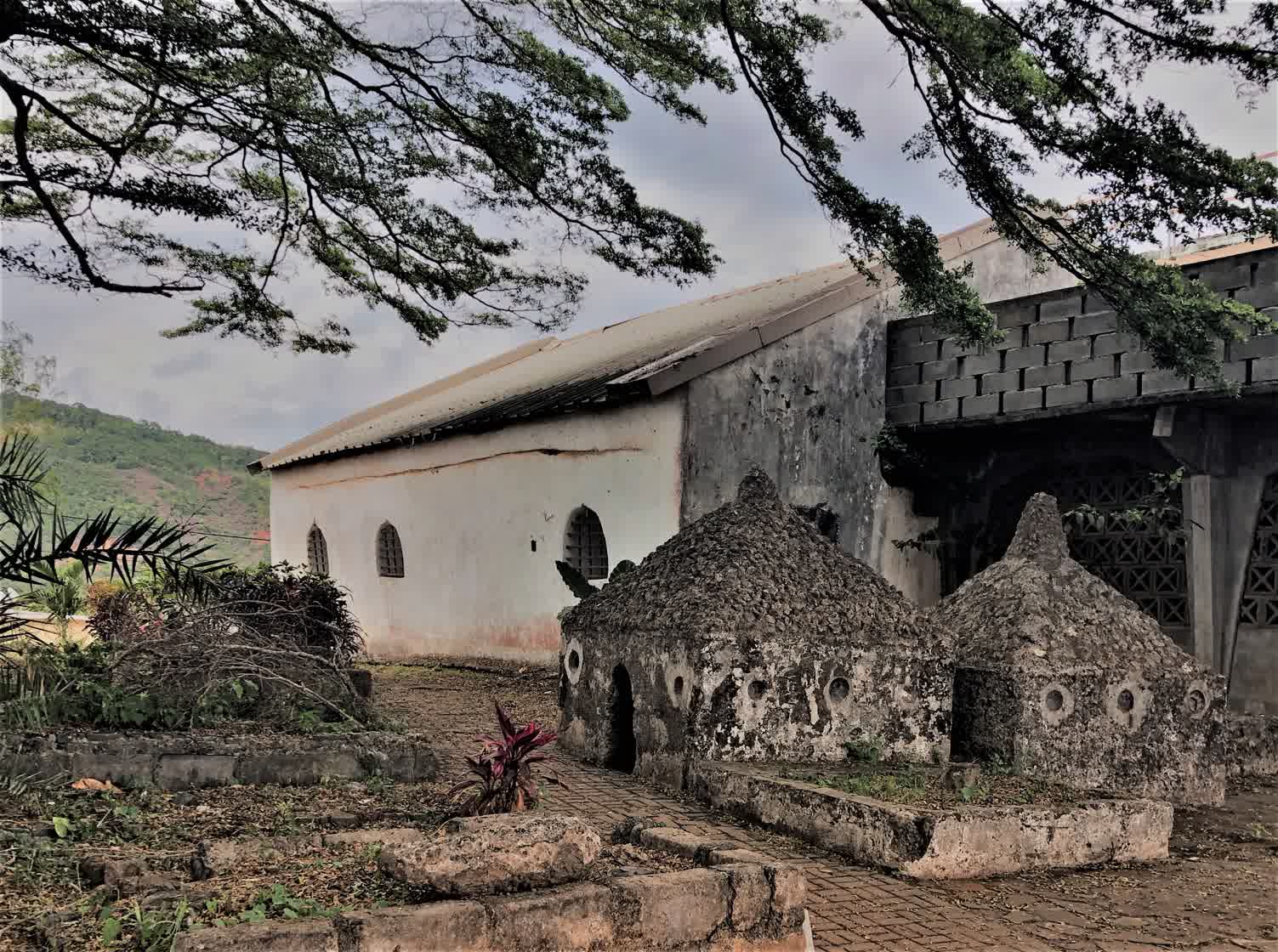 La mosquée historique de Tsingoni à Mayotte