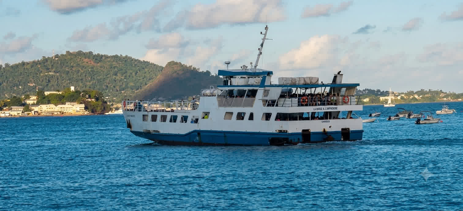 La barge à Mayotte